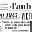 La commémoration de la victoire des Alliés sur l’Allemagne nazie et la fin de la Seconde Guerre mondiale en Europe aura lieu lundi 8 mai au monument aux Morts, à […]
