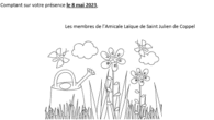 27 02 2023 – Marché aux plants de fleurs et de légumes => Bon de commande pour les fleurs                               => Bon de commande pour les légumes       […]