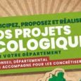 Le Budget Ecologique Citoyen du 63 est reconduit pour cette année 2022. Les citoyens et citoyennes du Puy de Dôme, portant un projet écologique, peuvent déposer les candidatures / projets […]