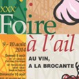 Du 09 ou 10 août 2014 en centre ville de Billom 04 73 73 37 67 Foire annuelle de l’ail d’Auvergne rassemblant de nombreux exposants. Les réservations d’emplacement s’effectuent directement […]