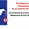 La commune de Saint-Julien-de-Coppel participera avec vous à la commémoration du 8 mai 1945, au monument aux Morts, devant la mairie : dimanche 8 mai à 11 h, dépôt de […]