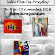   Du 4 au 13 novembre 2016, 3 artistes peintres exposent leurs œuvres salle Priestley à Contournat. Geneviève Roussat, Astrid Costilhes et Boubekeur Korchi vous accueilleront : de 10 à […]