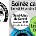 L’association des Casques Coppellois organise son repas annuel le 14 octobre 2017 >>>Voir l’affiche Cette année nous nous retrouverons autour d’un cassoulet. Casqué(e)s mais aussi familles, amis ainsi que tous […]